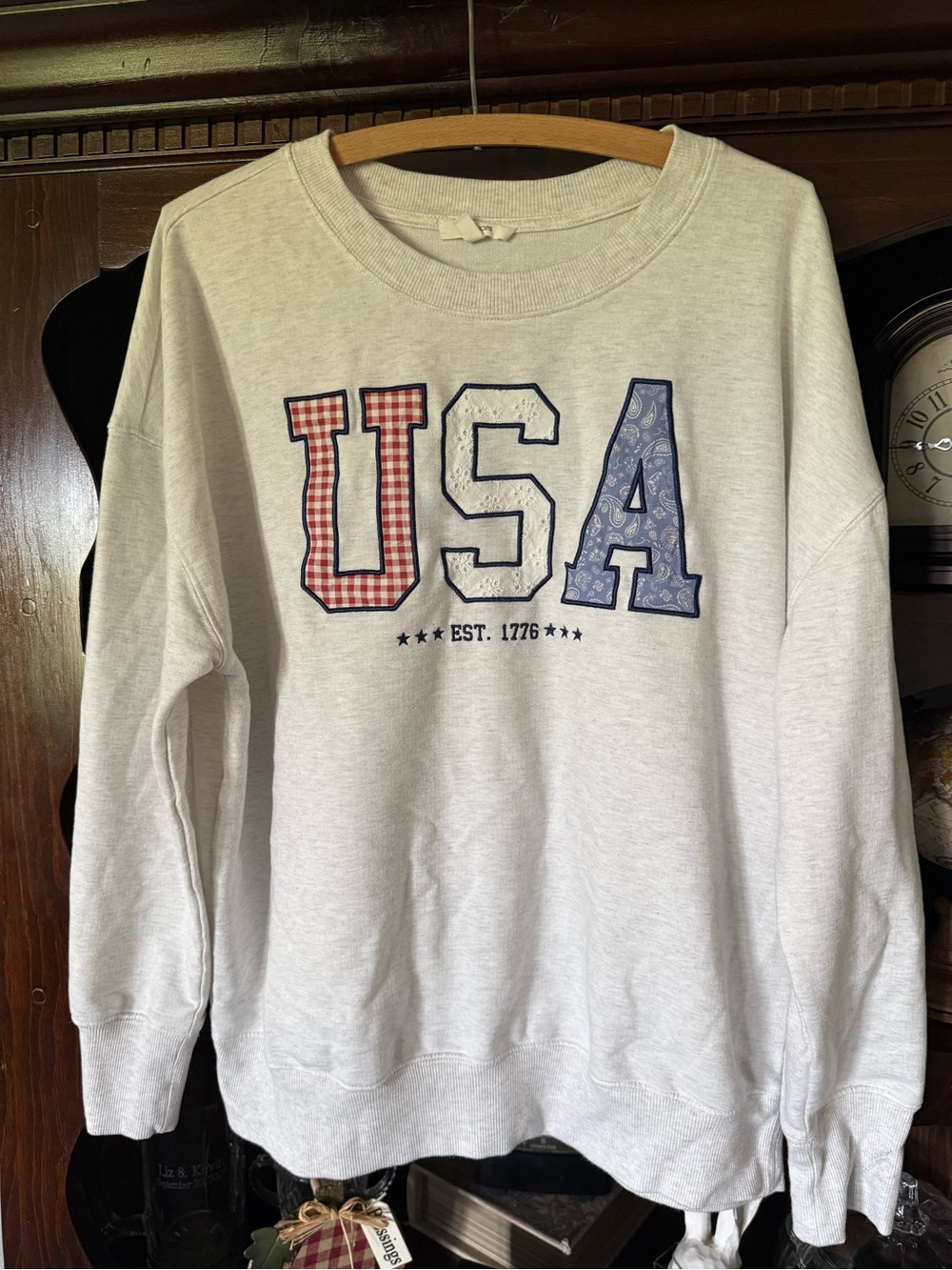 Maurice’s USA sweatshirt